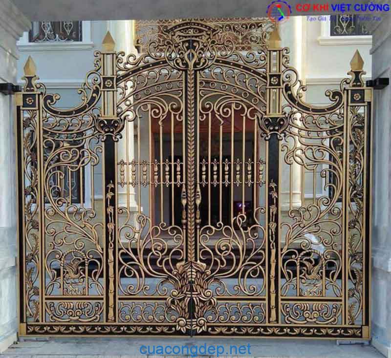 Tại sao nên chọn cửa cổng nhôm đúc