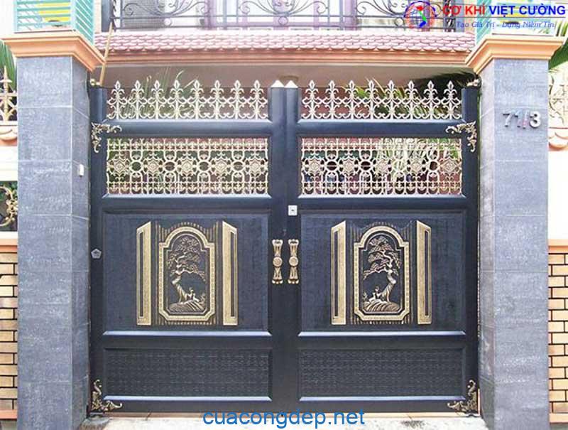 Tại sao nên chọn cửa cổng nhôm đúc