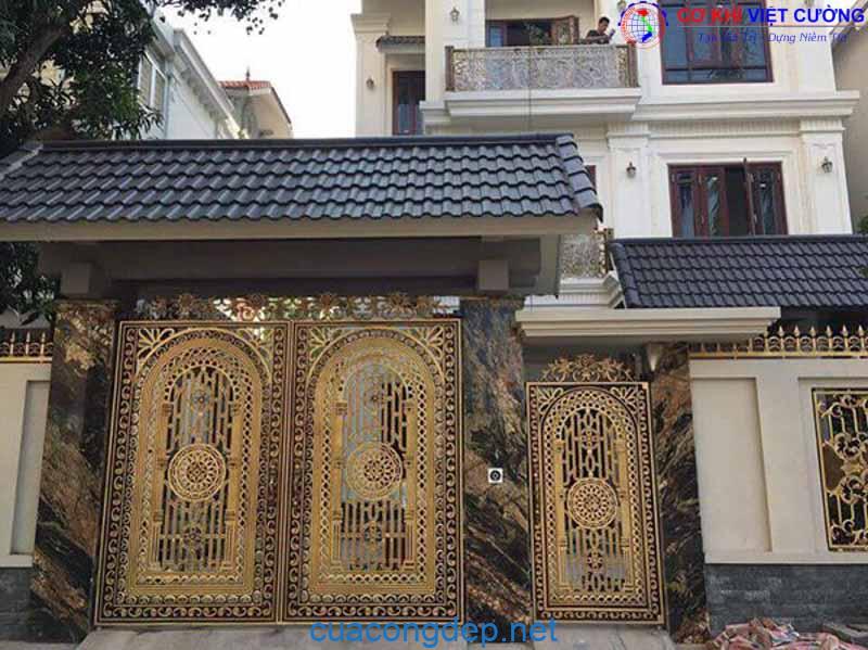 Tại sao nên chọn cửa cổng nhôm đúc