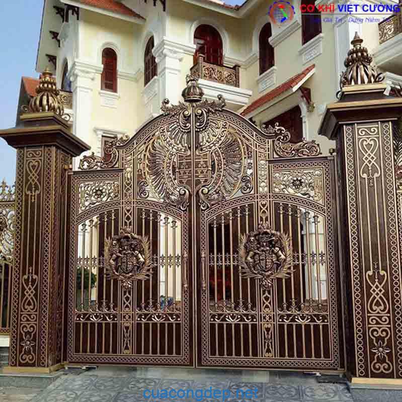 Tại sao nên chọn cửa cổng nhôm đúc