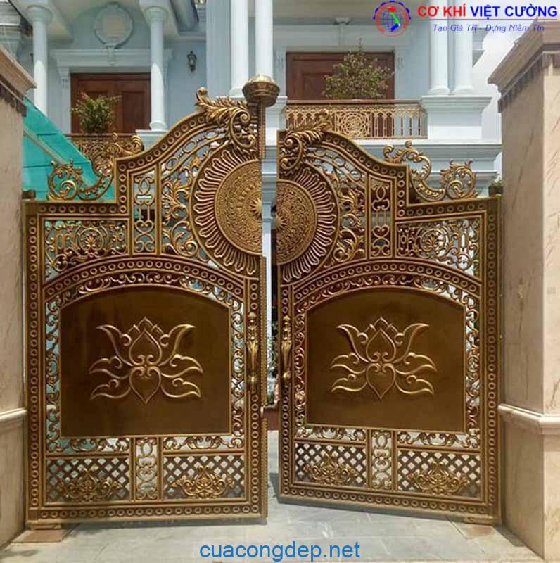 Tại sao nên chọn cửa cổng nhôm đúc