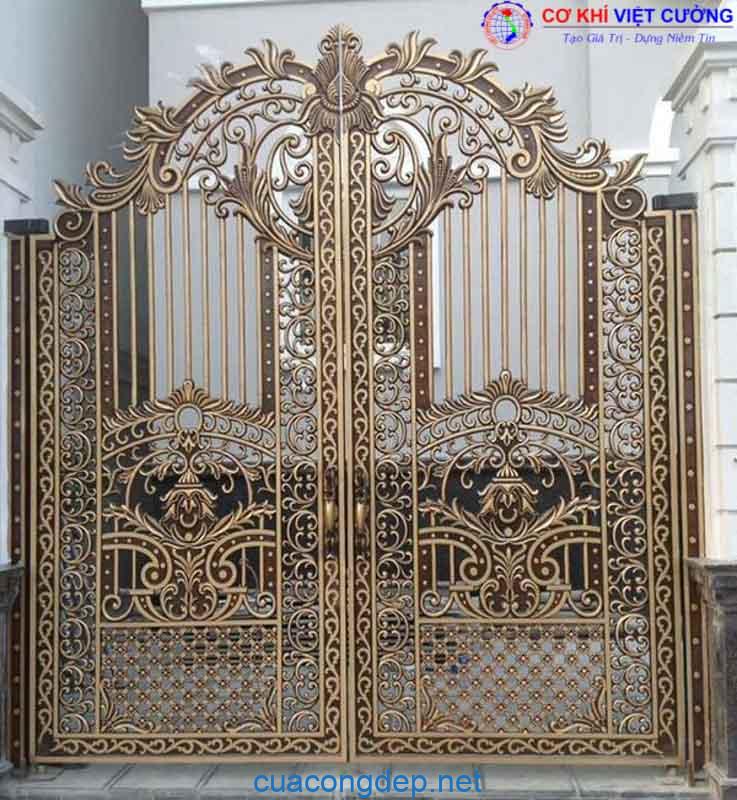 Tại sao nên chọn cửa cổng nhôm đúc
