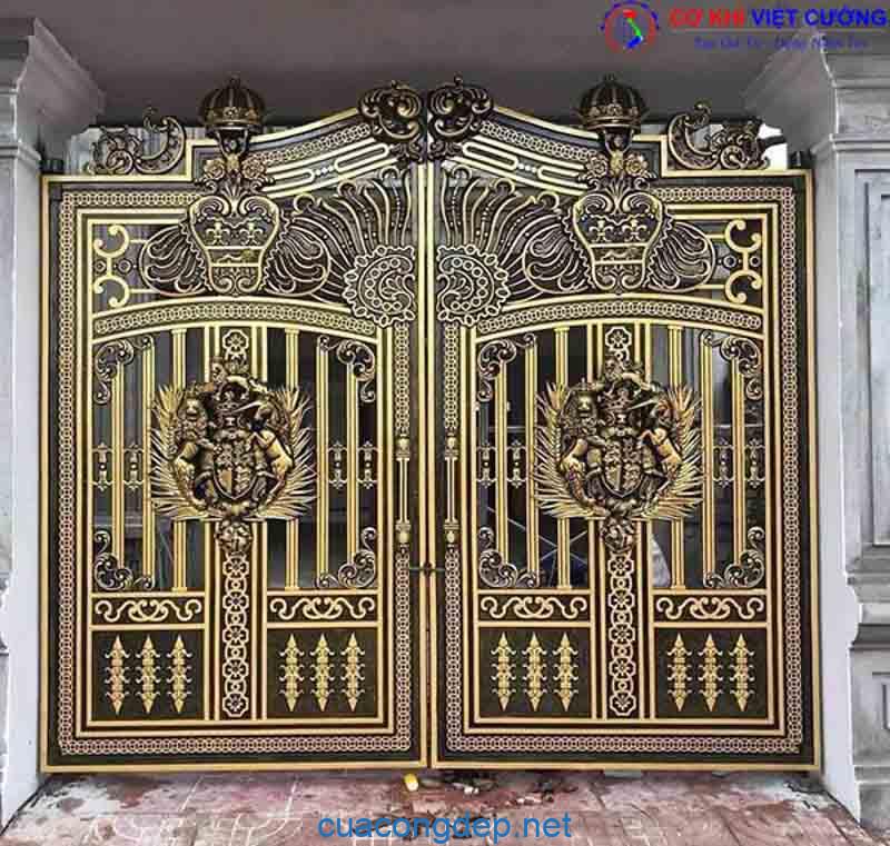 Tại sao nên chọn cửa cổng nhôm đúc