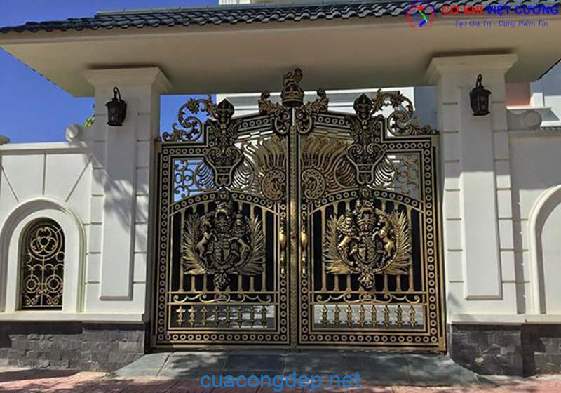 Tại sao nên chọn cửa cổng nhôm đúc