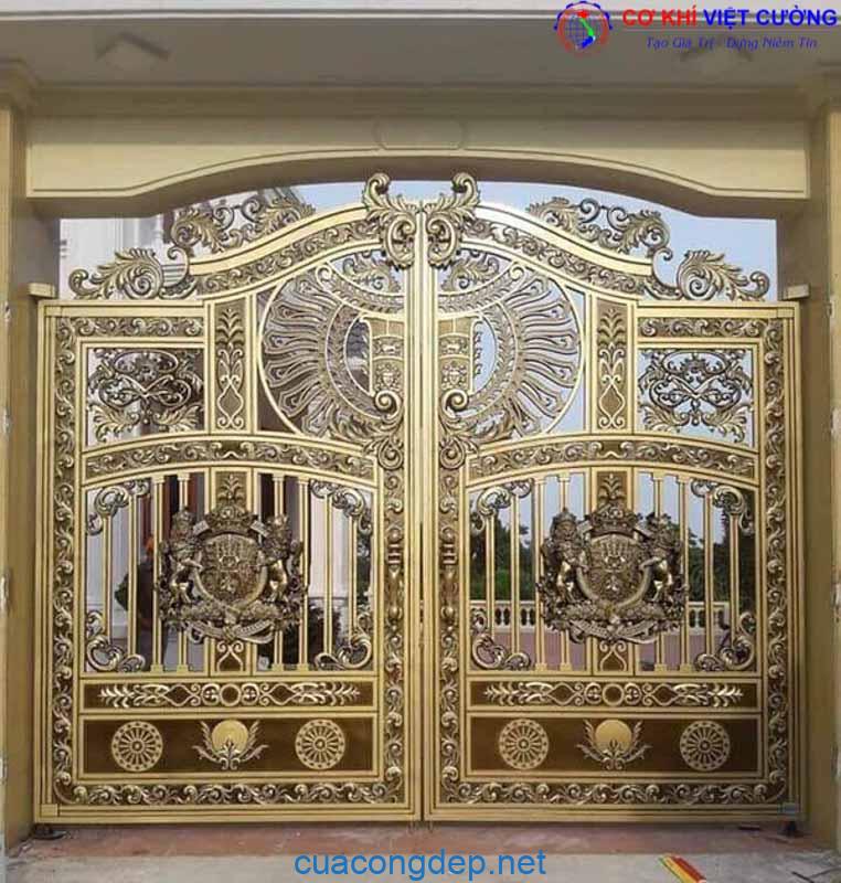 Tại sao nên chọn cửa cổng nhôm đúc