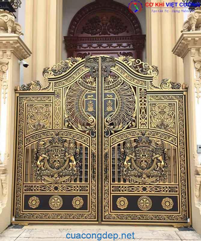 Tại sao nên chọn cửa cổng nhôm đúc