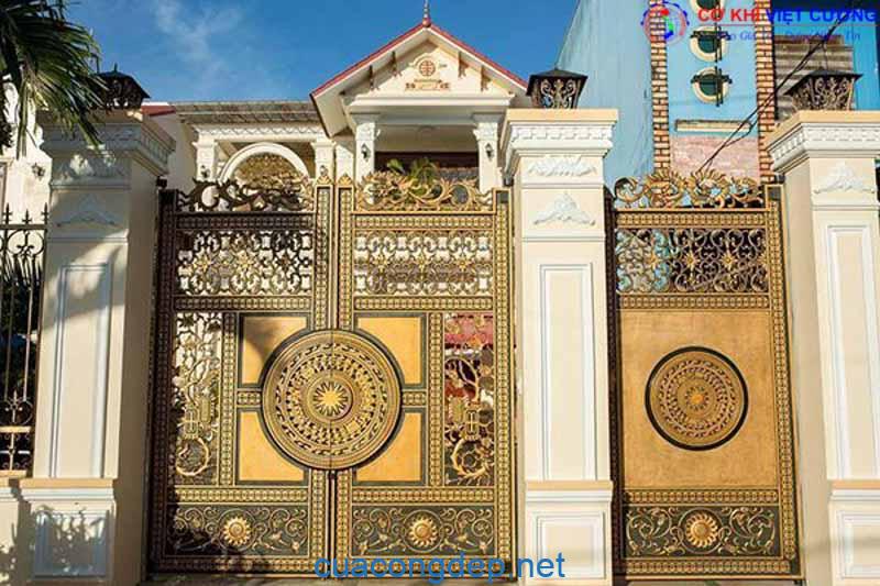 Tại sao nên chọn cửa cổng nhôm đúc