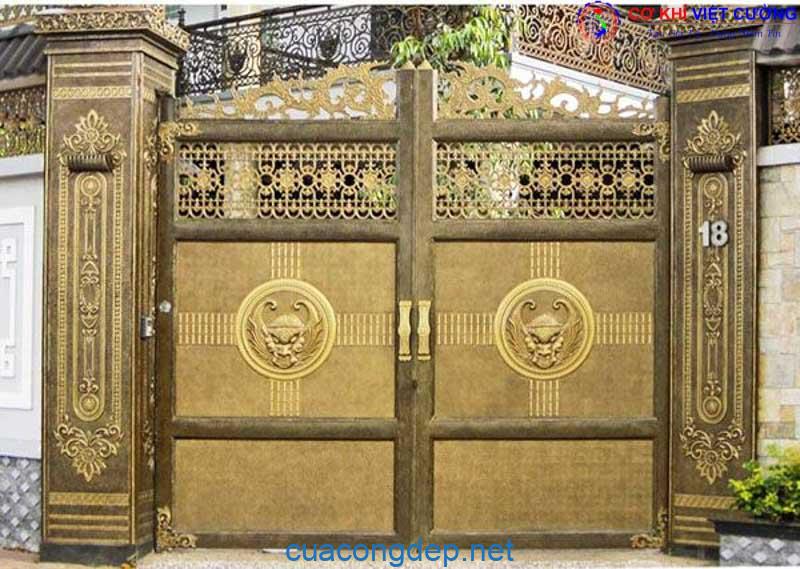 Tại sao nên chọn cửa cổng nhôm đúc