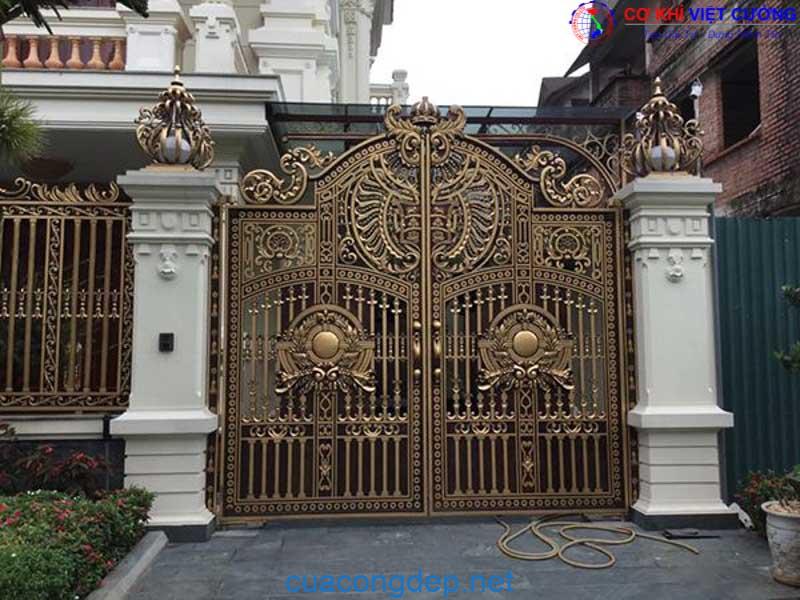 Tại sao nên chọn cửa cổng nhôm đúc