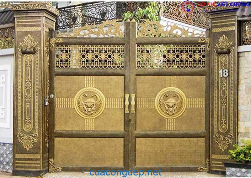 Tại sao nên chọn cửa cổng nhôm đúc