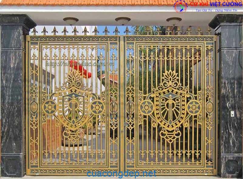 Tại sao nên chọn cửa cổng nhôm đúc