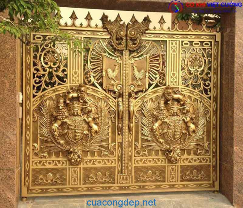 Tại sao nên chọn cửa cổng nhôm đúc